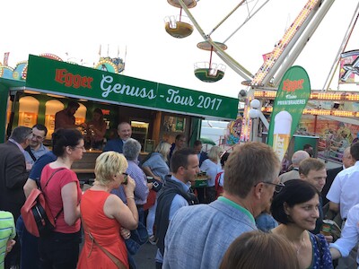 Gewinner im Rahmen der Egger Genuss-Tour 2017