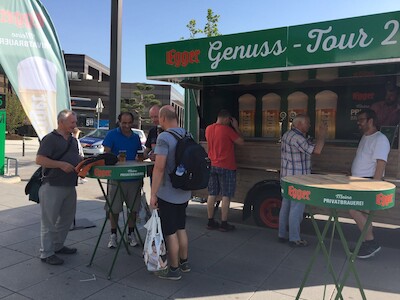 Gewinner im Rahmen der Egger Genuss-Tour 2017