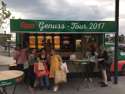 Gewinner im Rahmen der Egger Genuss-Tour 2017