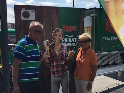 Gewinner im Rahmen der Egger Genuss-Tour 2017