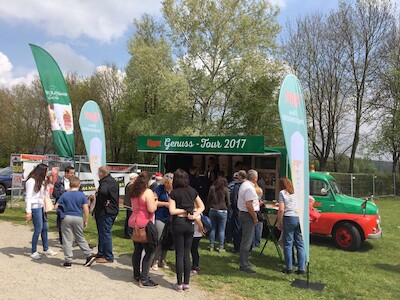 Gewinner im Rahmen der Egger Genuss-Tour 2017