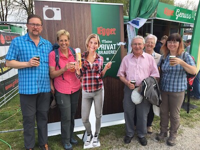 Gewinner im Rahmen der Egger Genuss-Tour 2017