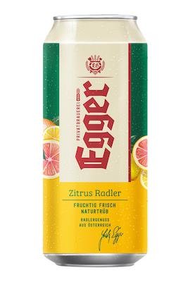 Egger Zitrusradler naturtrüb 0,5L Dose