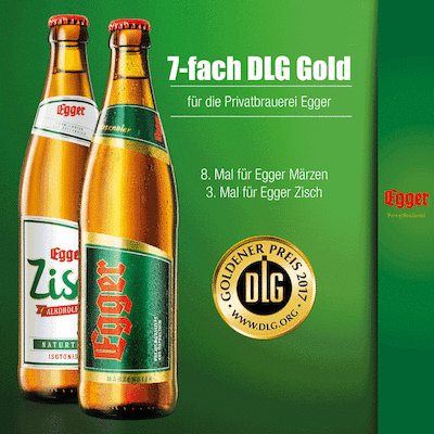 Private brewery Egger again wins GOLD