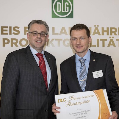 Award for long-term product quality