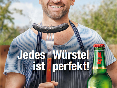 Jedes Würstel ist perfekt... mit dem richtigen Bier!