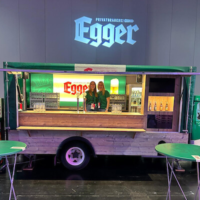 Egger Beer at the Genussfachmesse in Salzburg