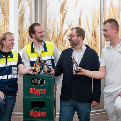 2 x Gold, 1 x „ausgezeichnet“: Egger Märzen und Egger Zwickl holen Gold bei der Falstaff Bier Trophy
