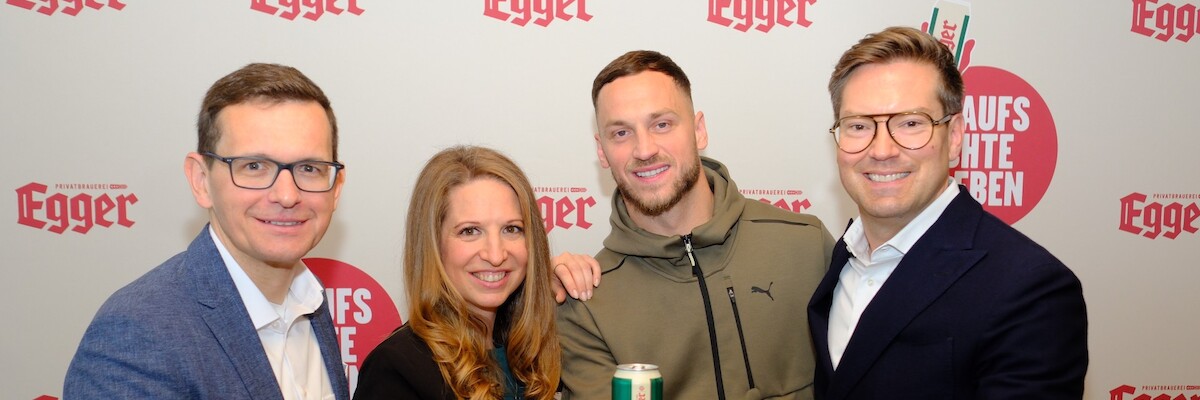 Egger Bier launcht Limited Edition mit Marko Arnautović